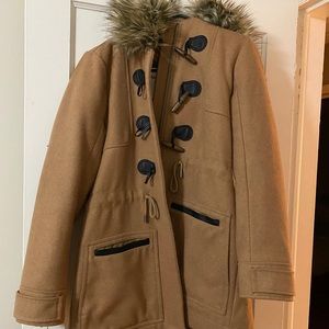 Abercrombie wool blend coat size Medium